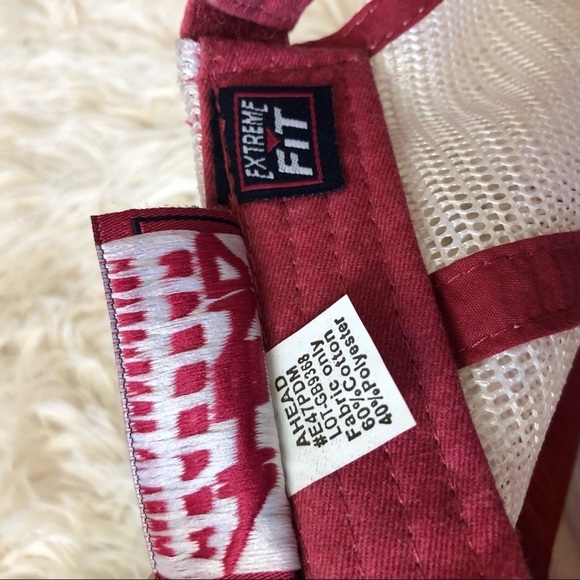 Country Club of Oxford Red Baseball Trucker Cap - Picture 8 of 9